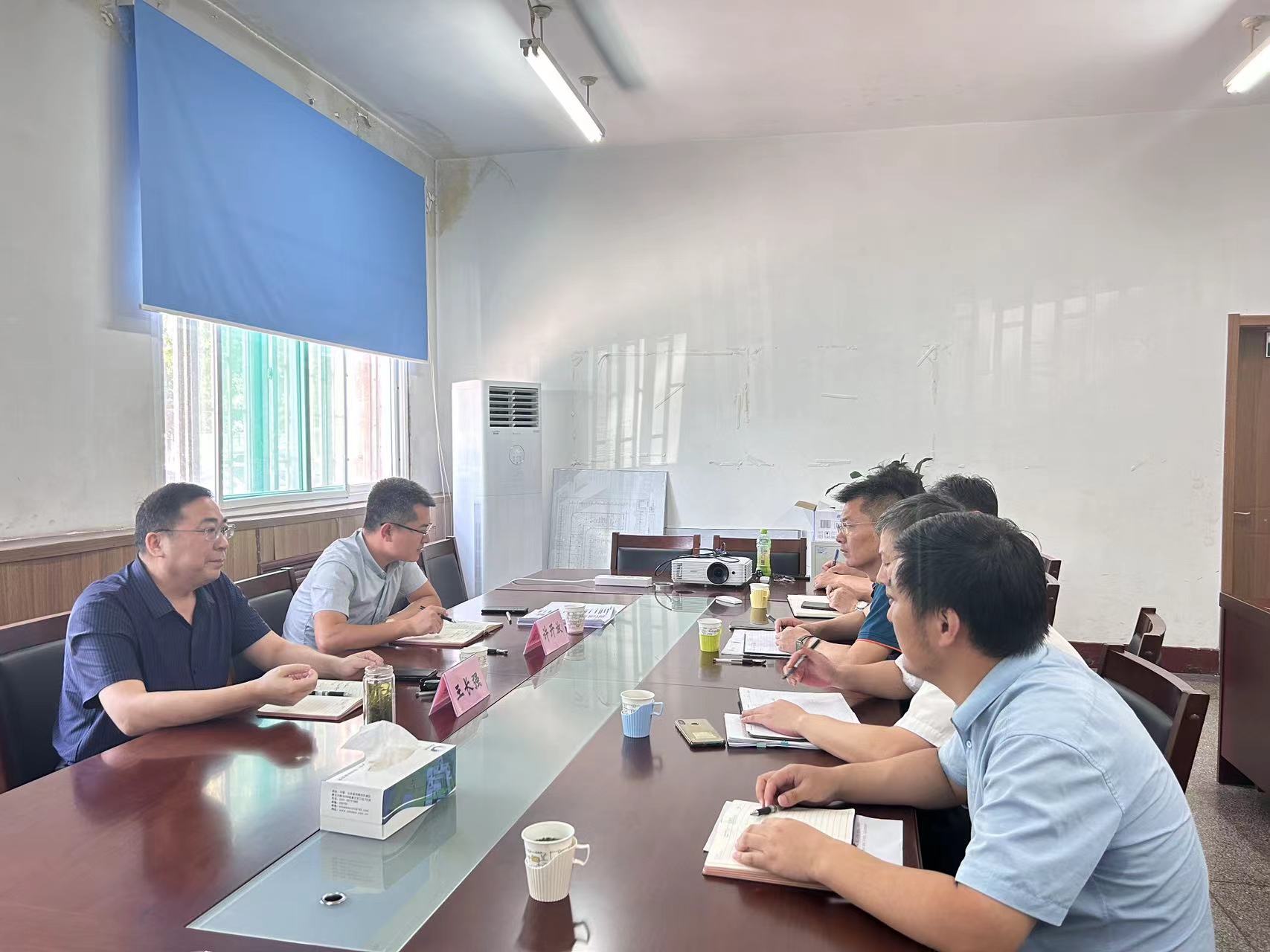 集团领导到我公(gōng)司调研指导